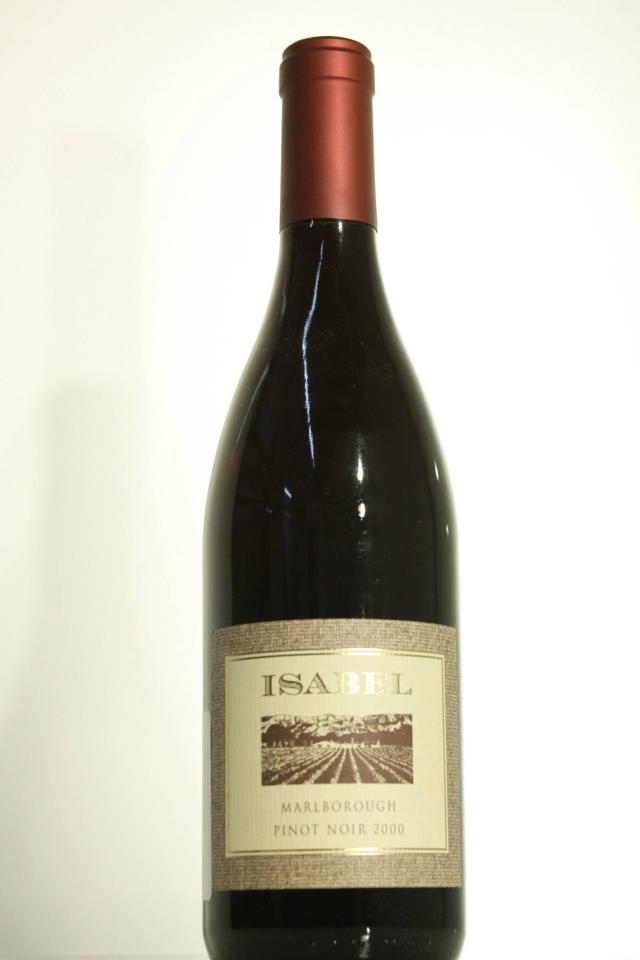Isabel Estate Pinot Noir 2000