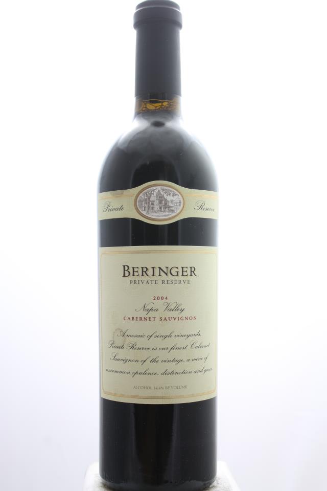 Beringer Vineyards Cabernet Sauvignon Private Reserve 2004
