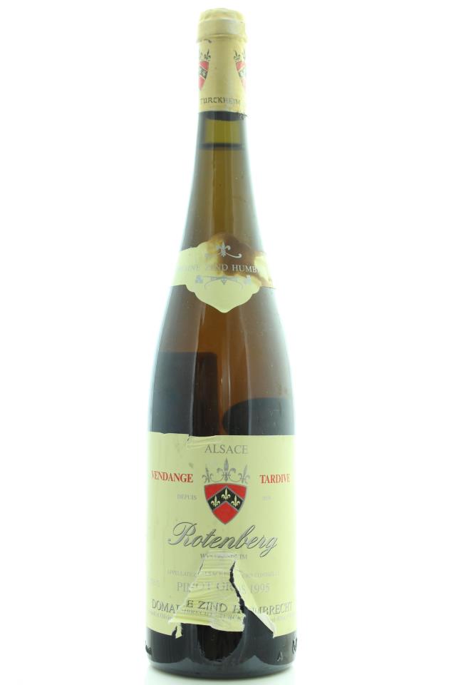 Zind Humbrecht Pinot Gris Rotenberg Vendange Tardive 1995