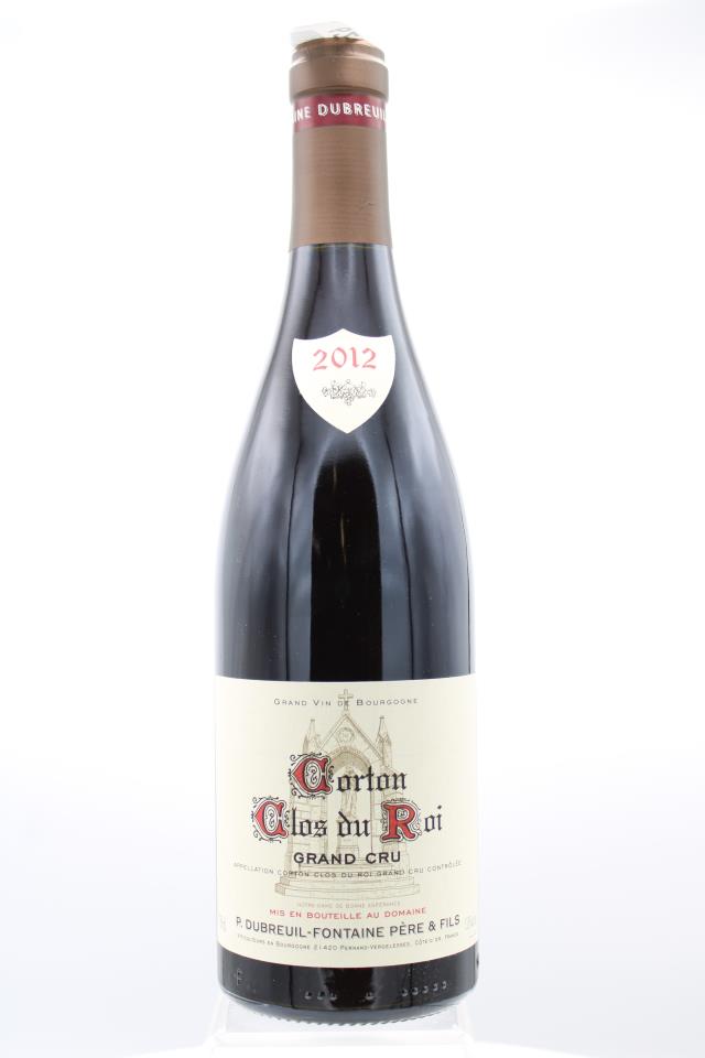 Dubreuil-Fontaine Corton Clos du Roi 2012
