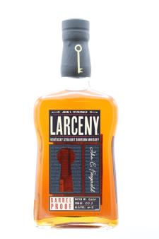 John E. Fitzgerald Larceny Kentucky Straight Bourbon Whiskey Barrel Proof NV