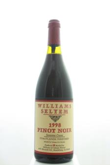 Williams Selyem Pinot Noir Coastlands Vineyard 1998