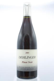 Dehlinger Pinot Noir Russian River Valley Estate 2003