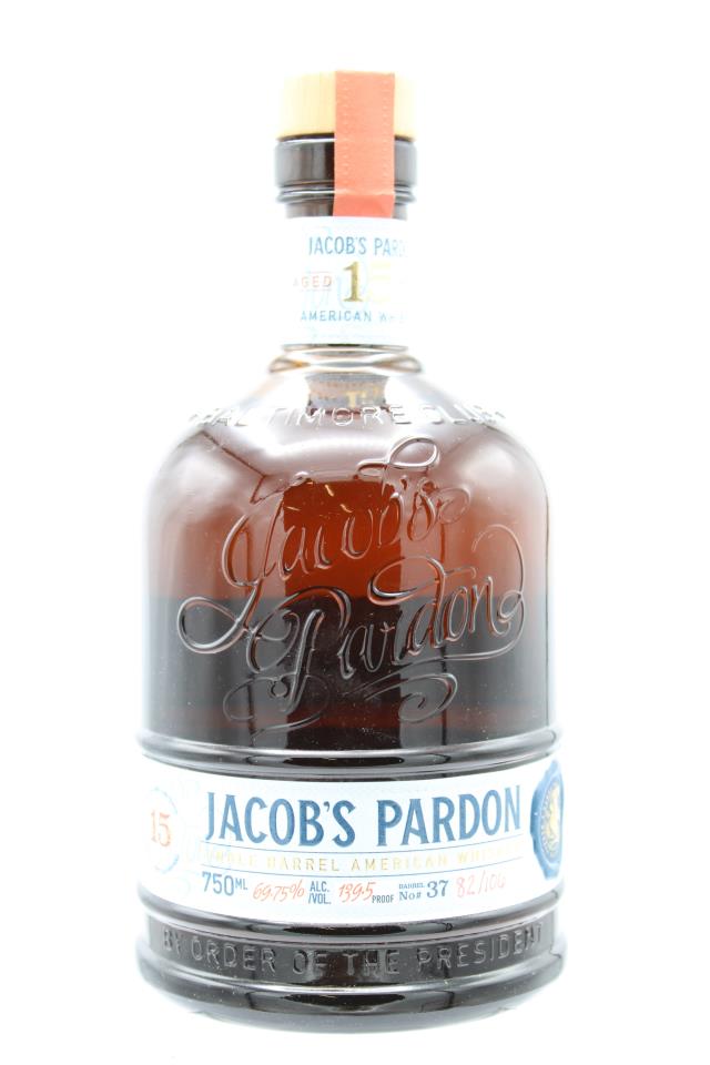 Jacob's Pardon Single Barrel American Whiskey Aged-15-Years NV
