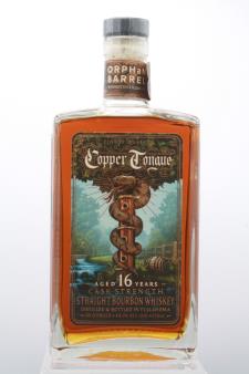 Orphan Barrel Straight Bourbon Whiskey Copper Tongue Cask Strength 16-Years-Old NV