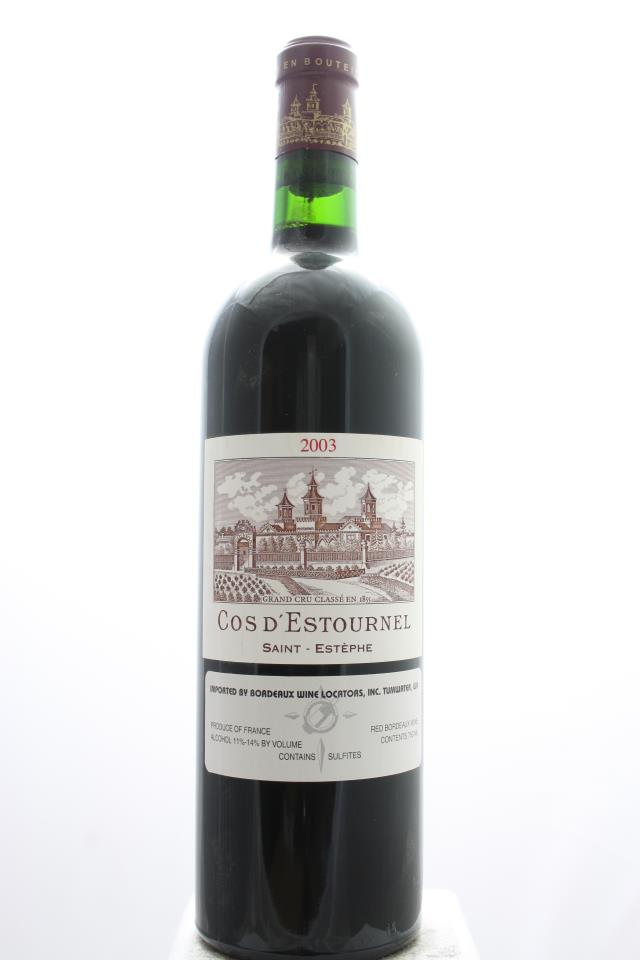 Cos d'Estournel 2003