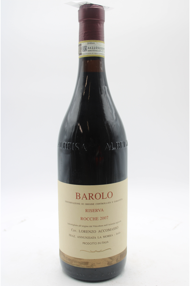 Lorenzo Accomasso Barolo Rocche Riserva 2007