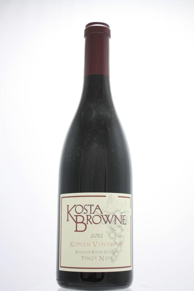 Kosta Browne Pinot Noir Koplen Vineyard 2012