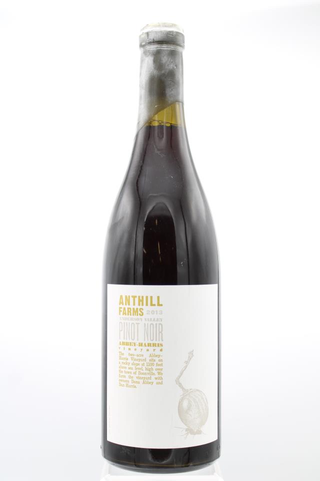 Anthill Farms Pinot Noir Abbey-Harris Vineyard 2013