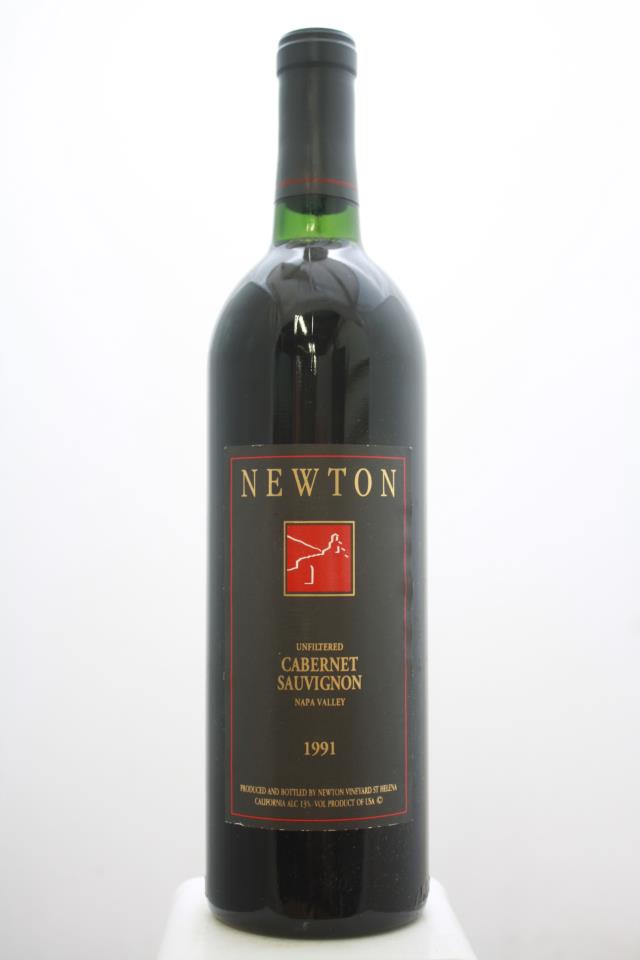 Newton Vineyard Cabernet Sauvignon Unfiltered 1991