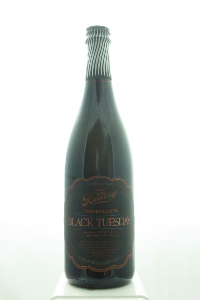 The Bruery Black Tuesday Reserve Imperial Stout Aged in Bourbon Barrels 2015