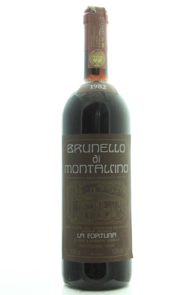 La Fortuna Brunello di Montalcino 1982