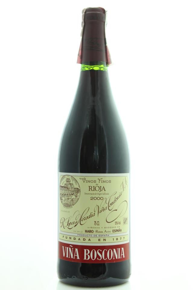 R. Lopez de Heredia Rioja Tinto Reserva Viña Bosconia 2000