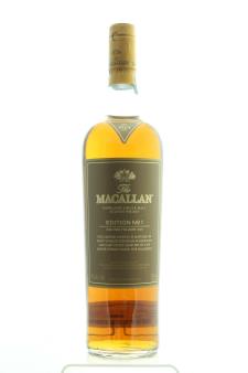 The Macallan Highland Single Malt Scotch Whisky Edition #1 NV