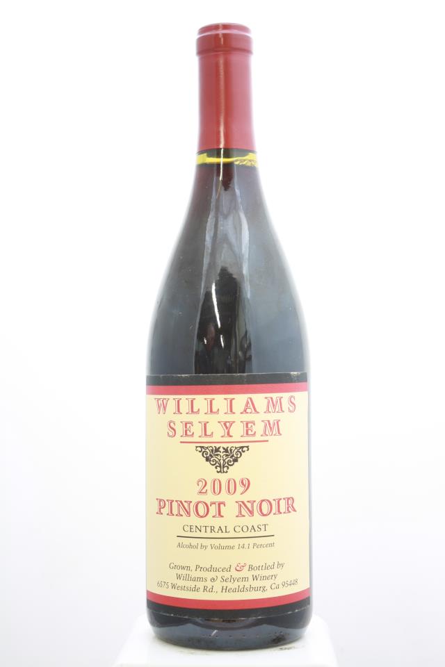 Williams Selyem Pinot Noir Central Coast 2009