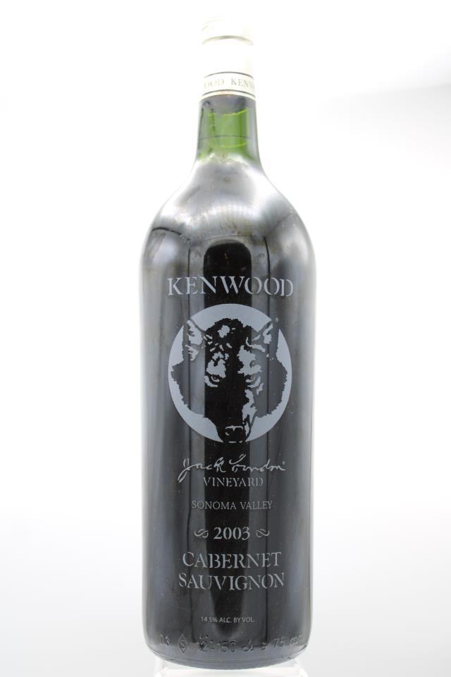 Kenwood Cabernet Sauvignon Jack London Vineyard 2003