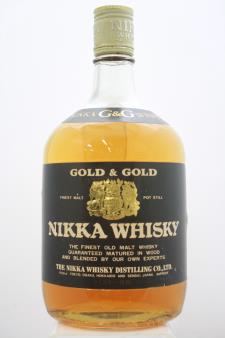 Nikka Finest Old Malt Whisky Pot Still Gold & Gold NV