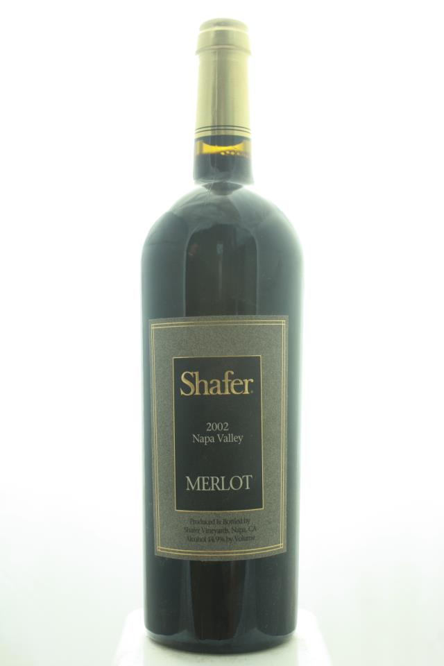 Shafer Merlot Napa Valley 2002