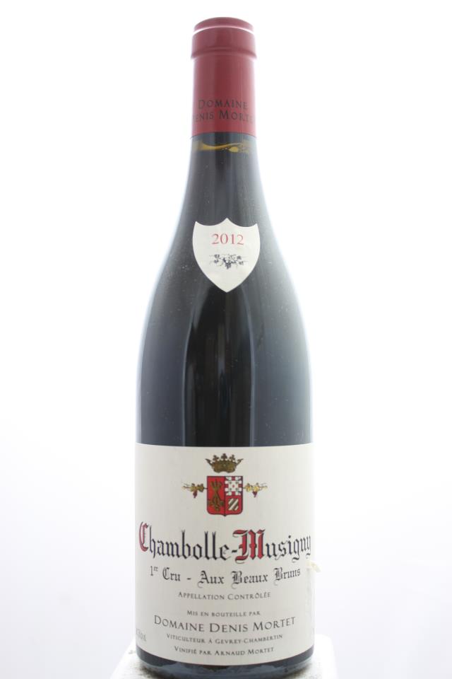 Denis Mortet Chambolle-Musigny Aux Beaux Bruns 2012