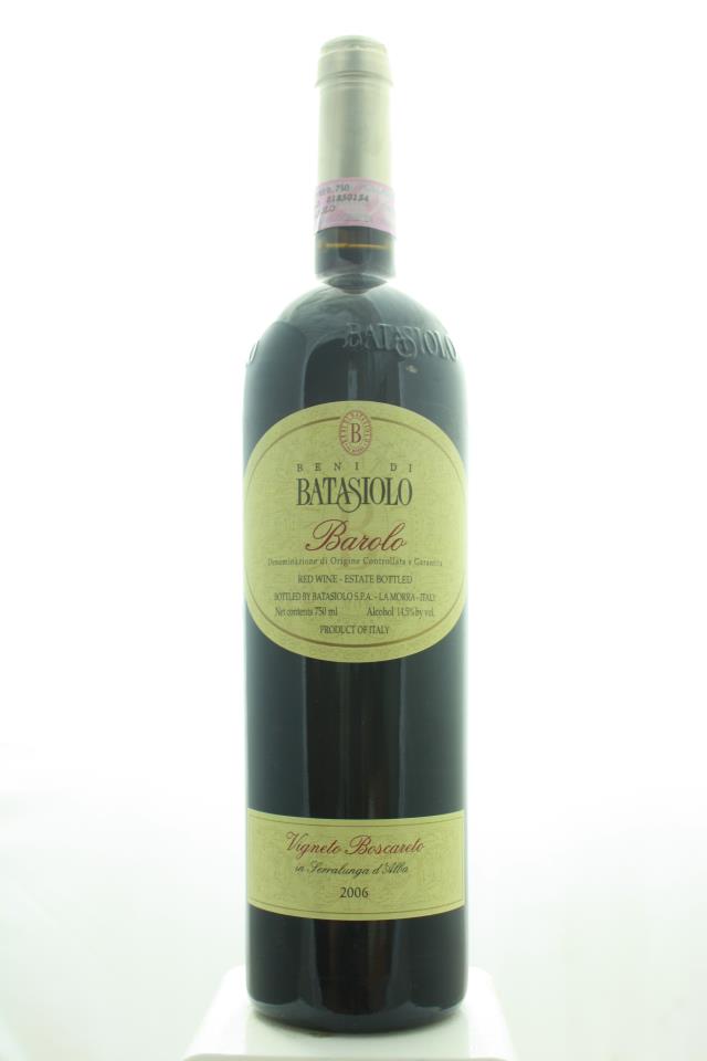 Beni di Batasiolo Barolo Vigneto Boscareto 2006