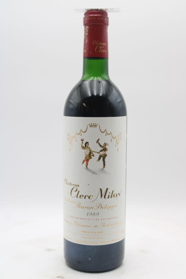 Clerc Milon 1989