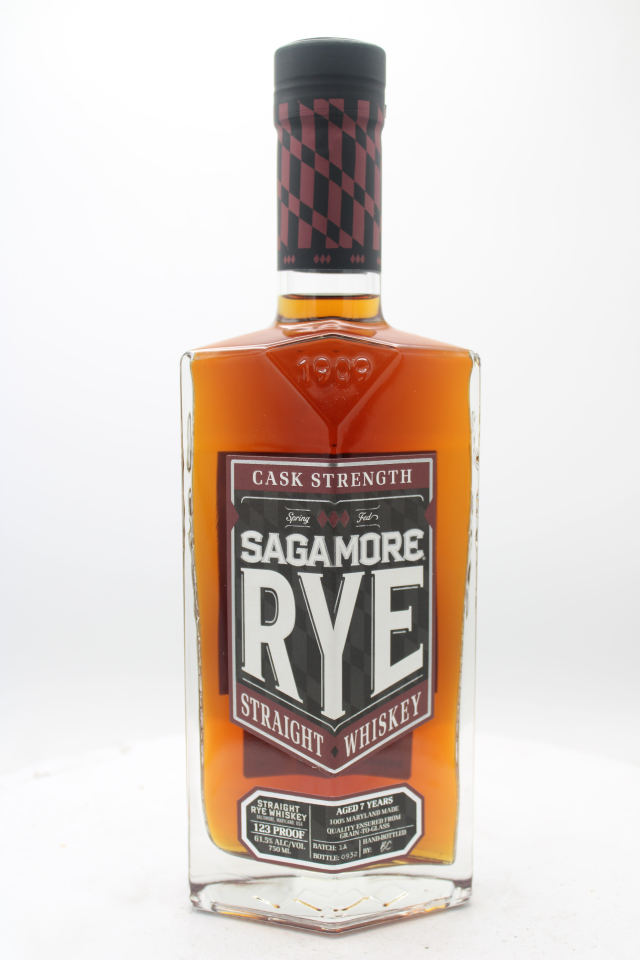 Sagamore Spirit Straight Rye Whiskey Cask Strength NV
