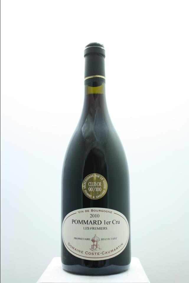 Coste-Caumartin Pommard Les Fremiers 2010