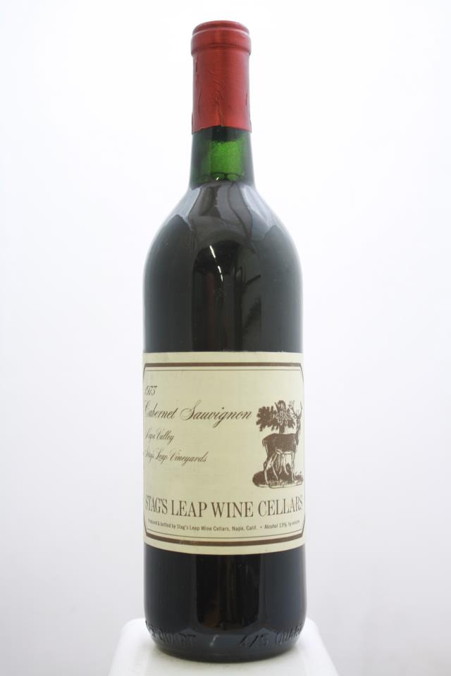 Stag's Leap Wine Cellars Cabernet Sauvignon Stag's Leap Vineyards 1973