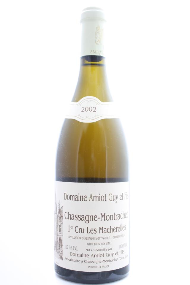 Guy Amiot Chassagne-Montrachet Les Macherelles 2002