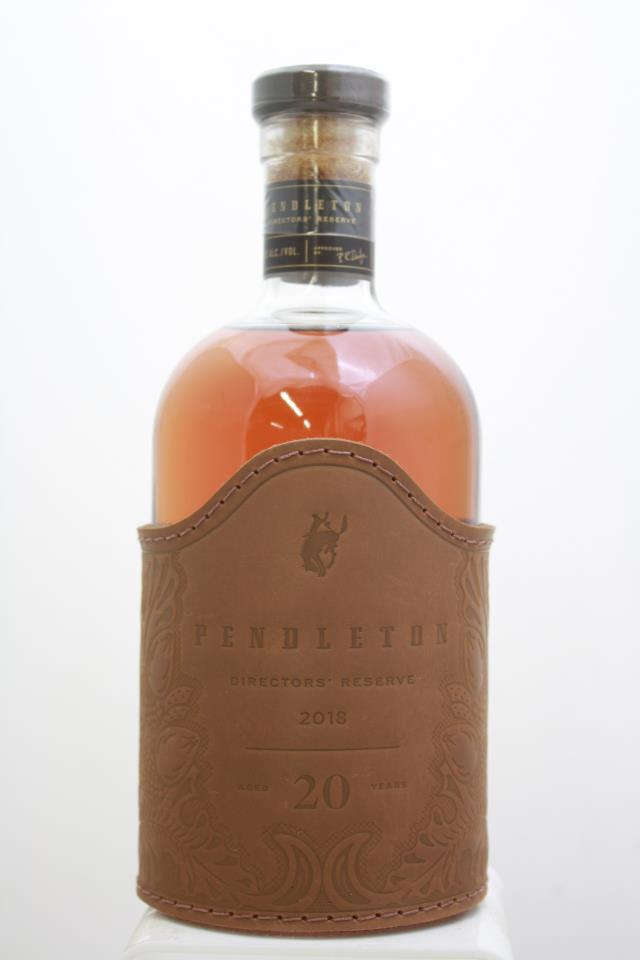 Pendleton Director's Canadian Whisky Blended Director's Reserve 20-Year-Old 2018