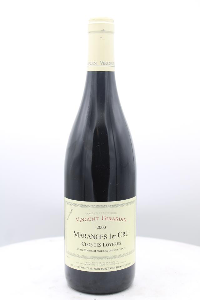 Vincent Girardin Maranges Clos des Loyeres Vieilles Vignes 2003