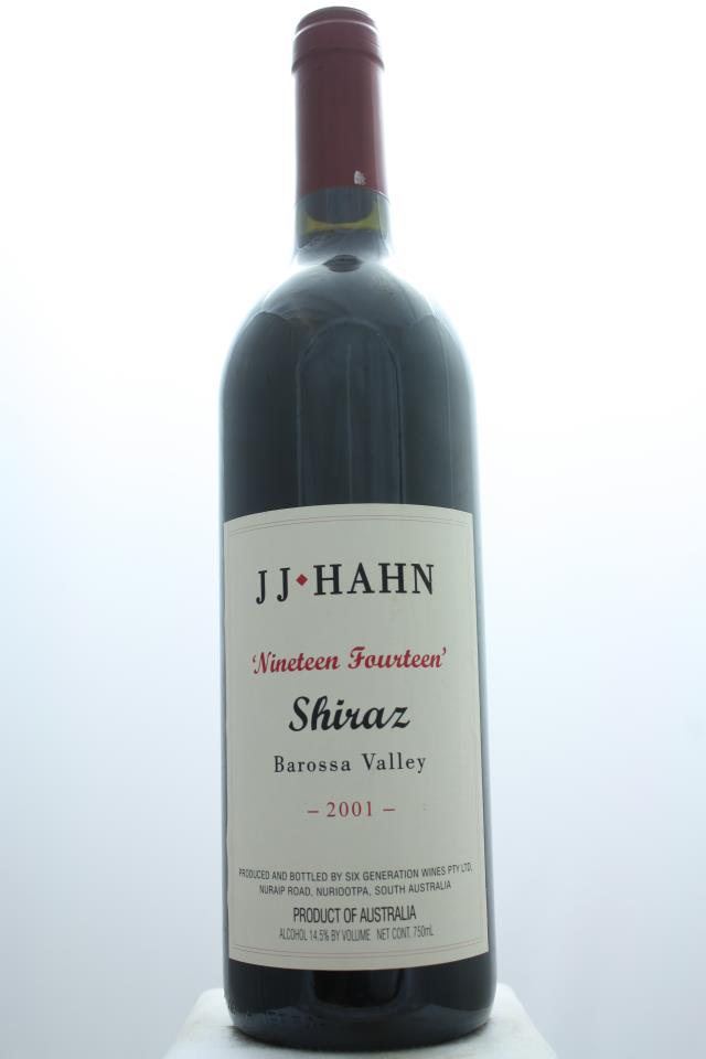 J.J. Hahn Shiraz 1914 Block 2001