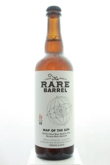 The Rare Barrel Map of the Sun Golden Sour Beer Aged in Oak Barrels With Apricots 2015