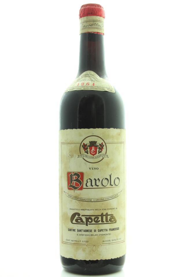 Capetta Barolo 1964