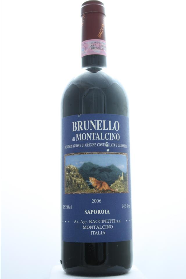 Baccinetti La Saporoia Brunello di Montalcino 2006