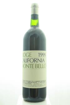 Ridge Vineyards Monte Bello 1999