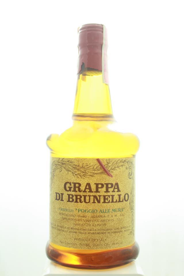 Castello Poggio Alle Mura Grappa Di Brunello NV