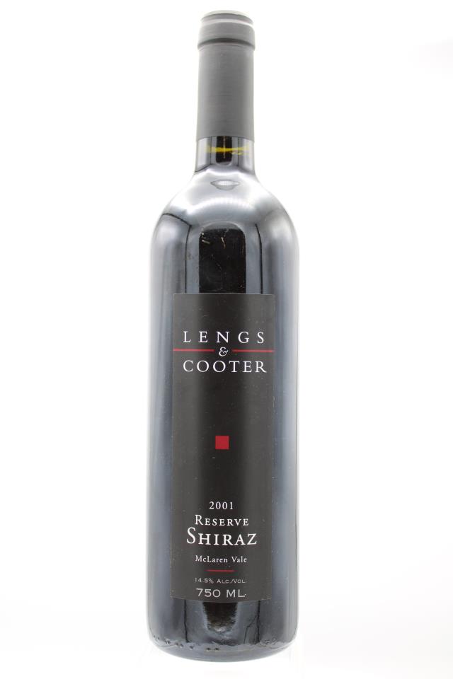 Lengs + Cooter Shiraz Reserve 2001
