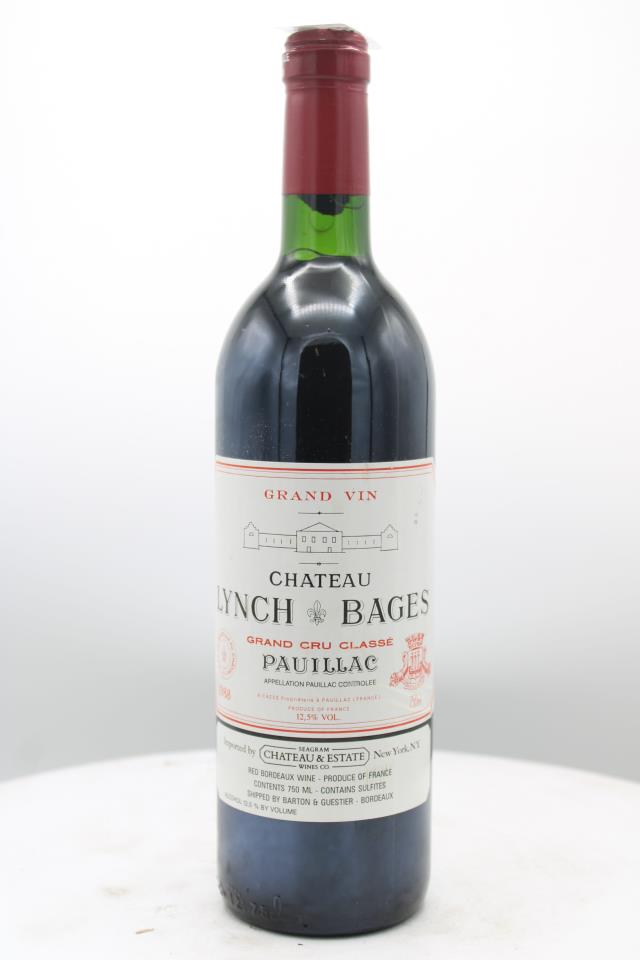 Lynch-Bages 1988