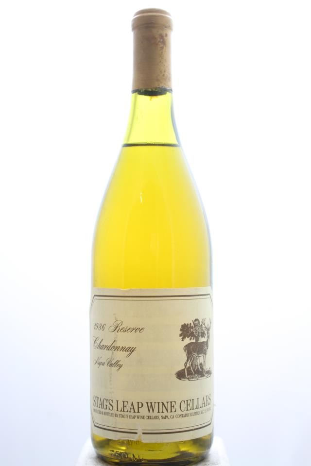 Stag's Leap Wine Cellars Chardonnay Reserve 1986