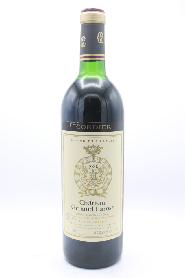 Gruaud Larose 1986