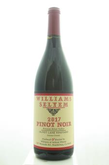 Williams Selyem Pinot Noir Olivet Lane Vineyard 2017