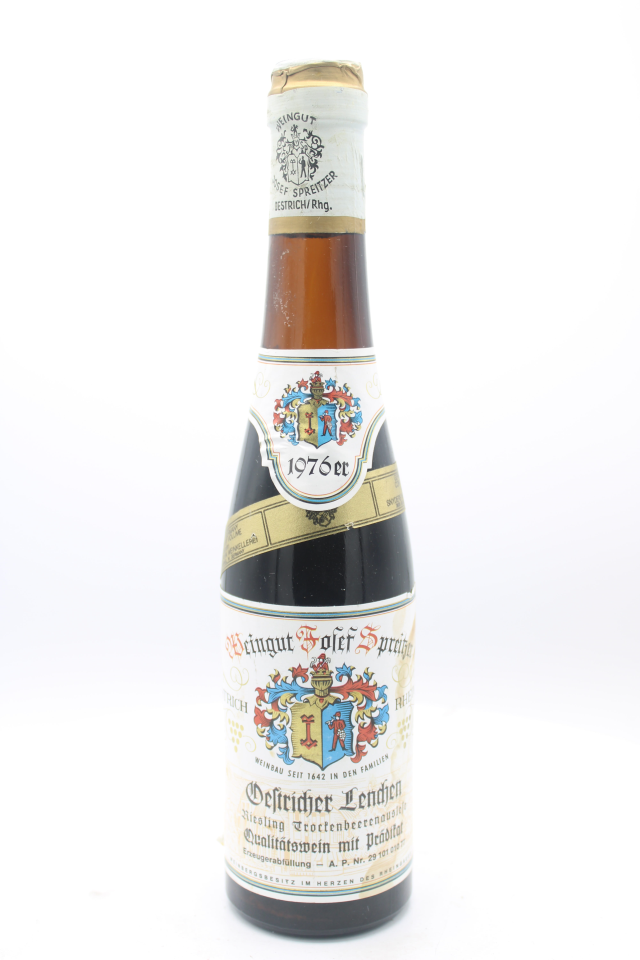 Spreitzer Oestricher Lenchen Riesling Trockenbeerenauslese #10 1976
