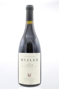 Miller Wine Works Syrah Brookside Vineyard 2001
