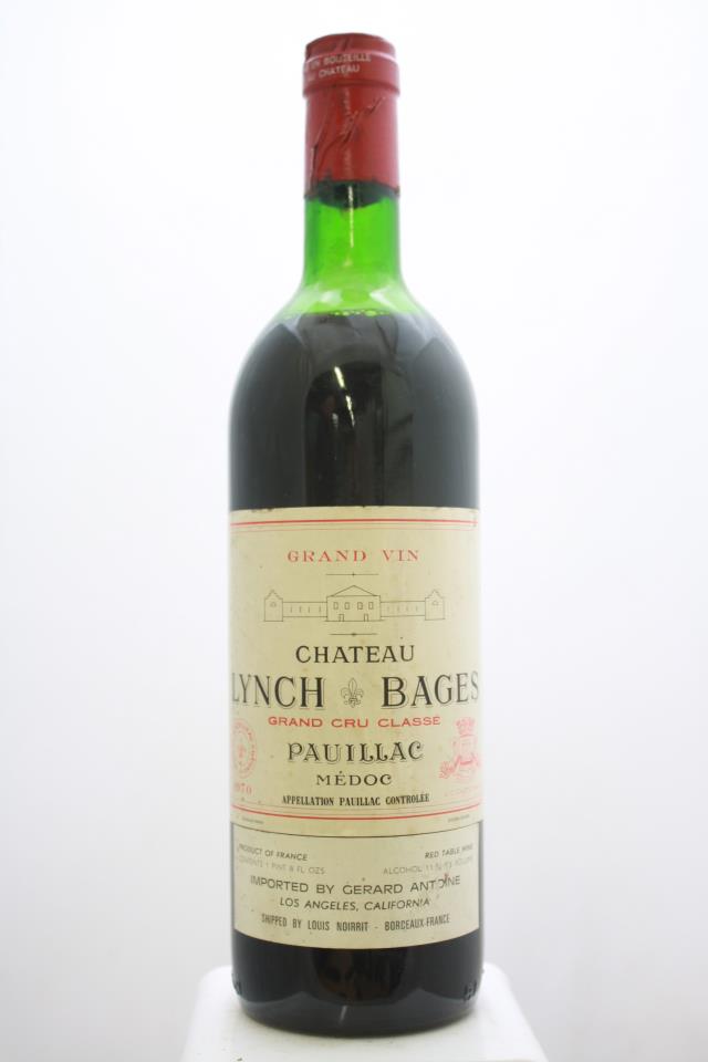 Lynch-Bages 1970