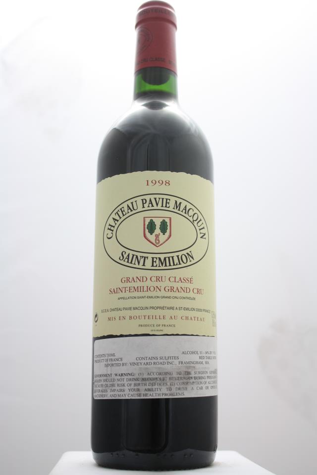 Pavie-Macquin 1998