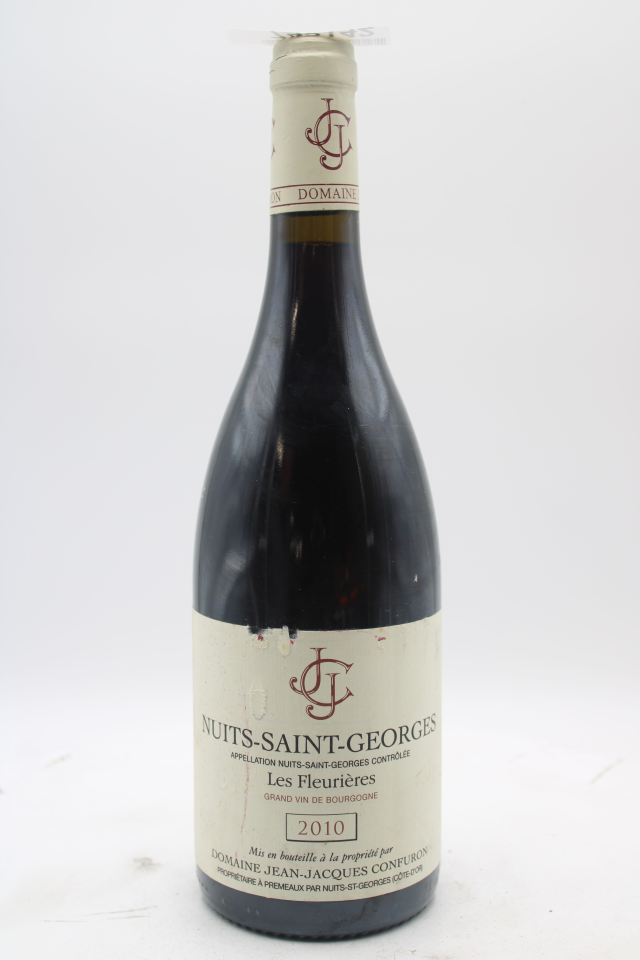 Jean Jacques Confuron Nuits Saint Georges Les Fleurieres 2010