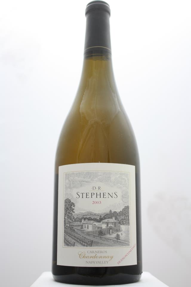 D.R. Stephens Chardonnay Hudson Vineyard 2003
