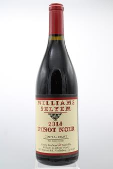Williams Selyem Pinot Noir Central Coast 2014