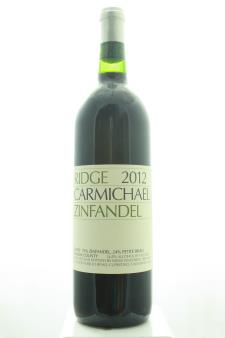 Ridge Vineyards Zinfandel Carmichael 2012